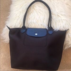 Longchamp small nylon tote